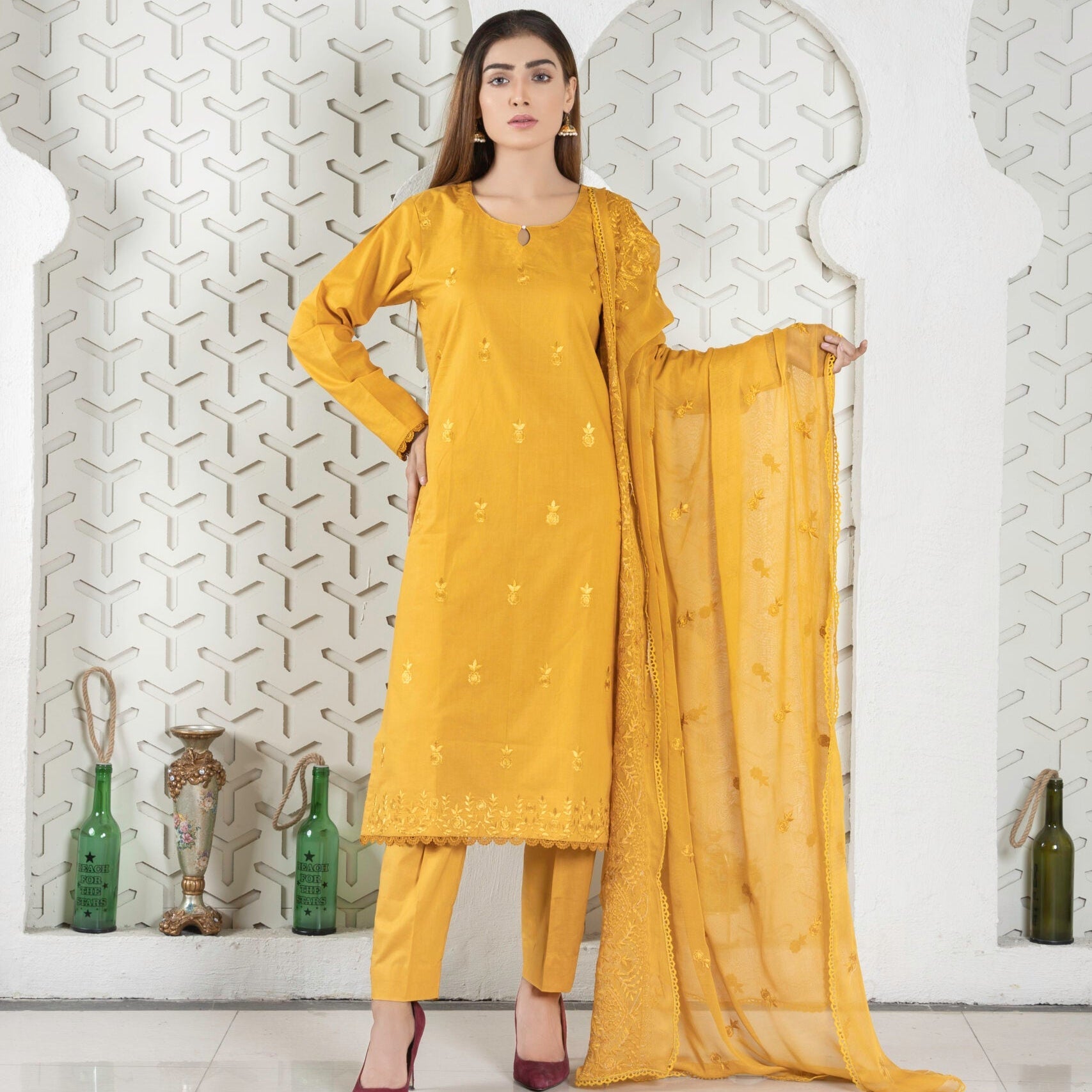 3PC Lawn Suit
