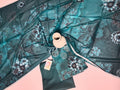 Refined Dark Teal Unstitched 3 Piece Lawn Suit