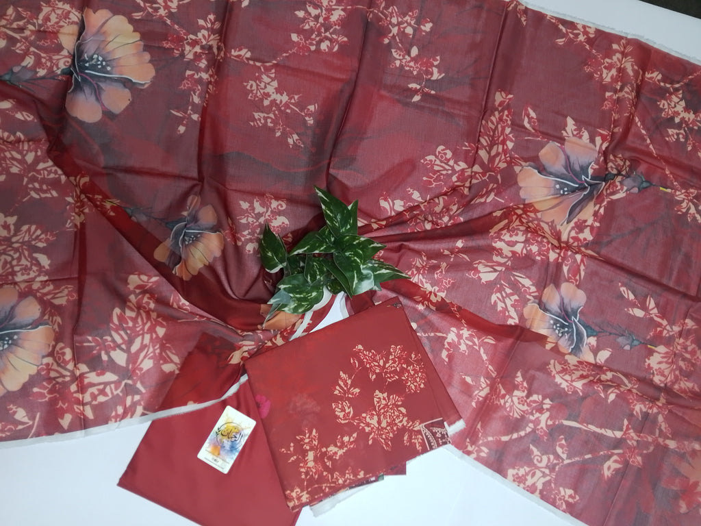 Premium Imported Lawn 3PC Suit – Anari Color