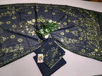 Sophisticated Dark Navy Blue Unstitched 3 Piece Lawn Suit