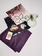 Royal Purple Unstitched 3 Piece Lawn Suit