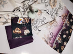 Royal Purple Unstitched 3 Piece Lawn Suit