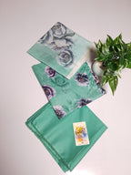Elegant Mint Green Unstitched 3 Piece Lawn Suit