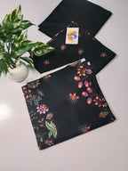 Premium Black 3 Piece Lawn Suit