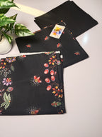 Premium Black 3 Piece Lawn Suit