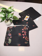 Premium Black 3 Piece Lawn Suit