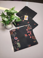 Premium Black 3 Piece Lawn Suit