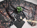 Premium Black 3 Piece Lawn Suit