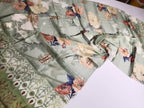Graceful Sage Green Unstitched 3 Piece Lawn Suit